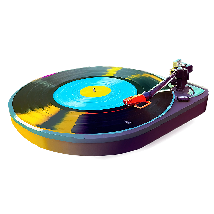 Spinning Dj Record Png 05242024 PNG image