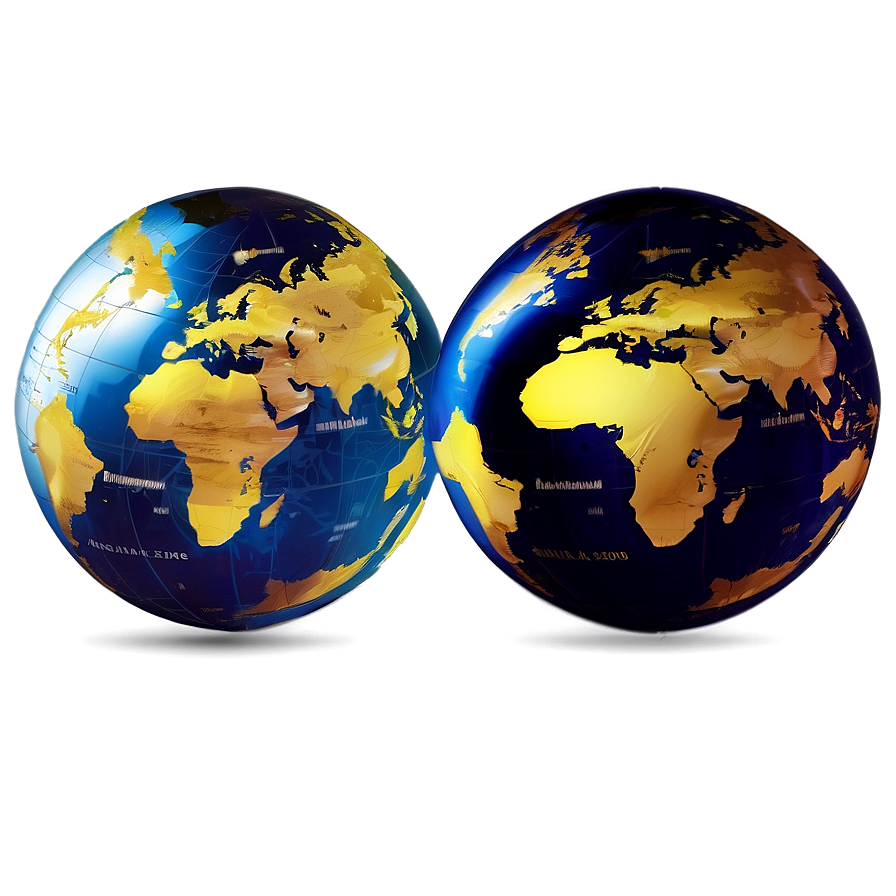 Spinning Globe Animation Png 05042024 PNG image