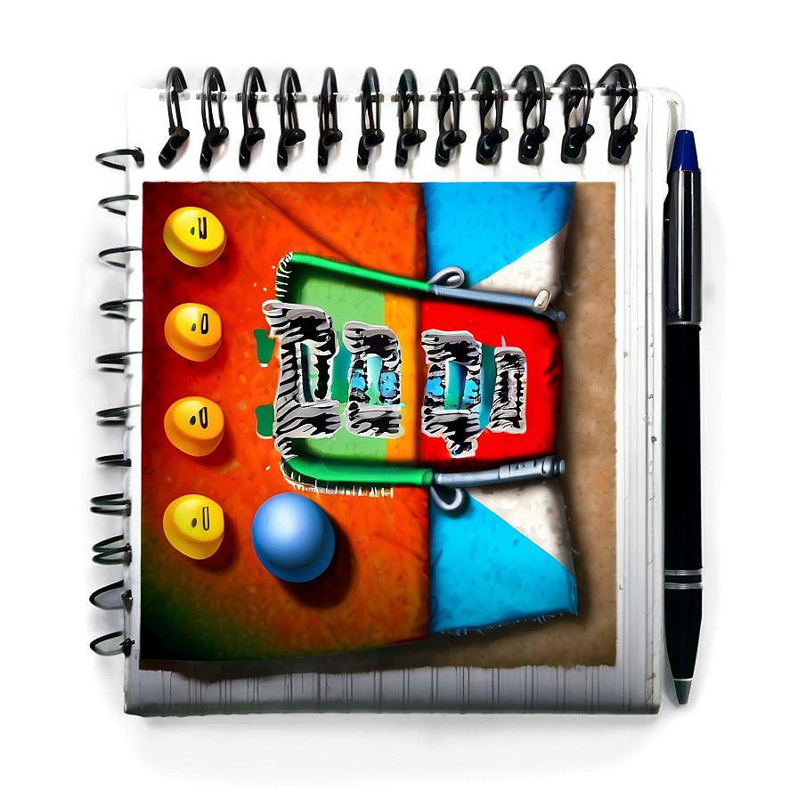 Spiral Bound Notebook Png 05252024 PNG image