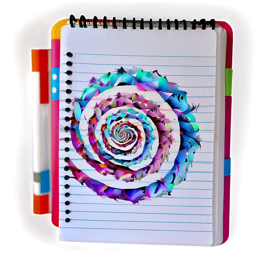 Spiral Notebook Bundle Png Vjk PNG image