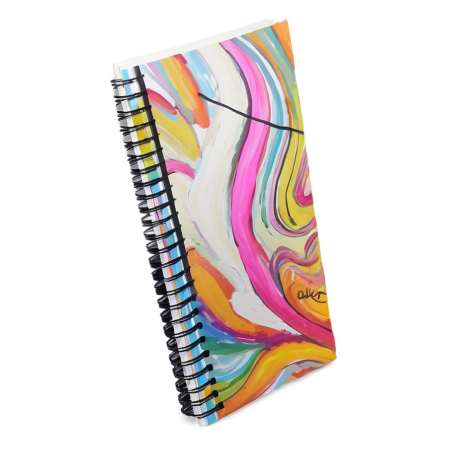 Spiral Notebook For Artists Png 06132024 PNG image