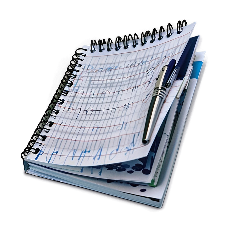 Spiral Notebook Png 22 PNG image