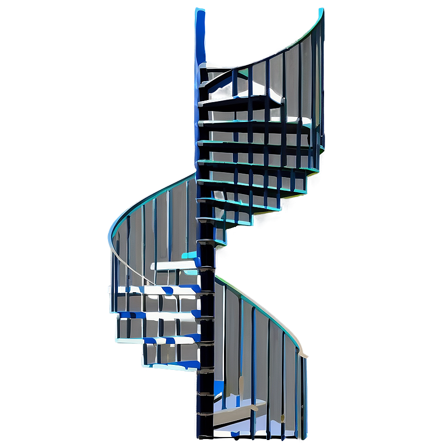 Spiral Staircase In Apartment Png Kba PNG image