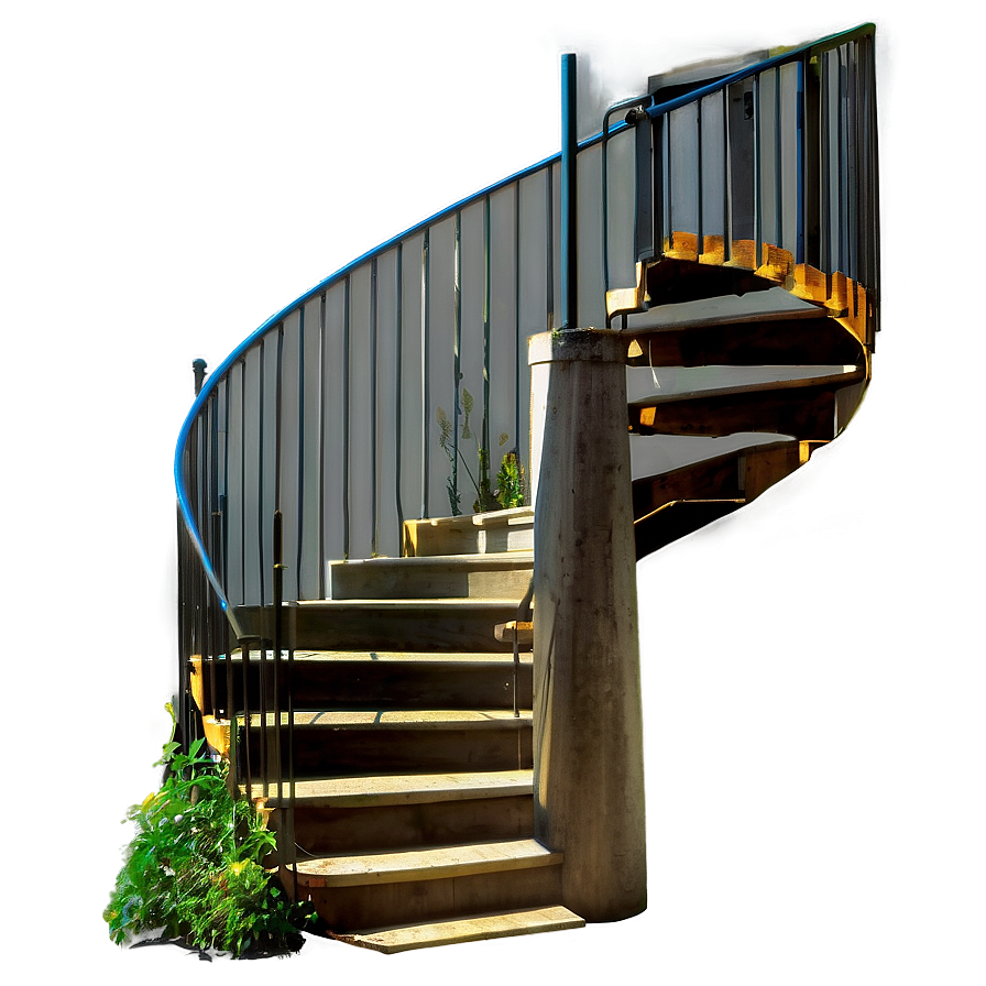 Spiral Staircase In Garden Png 84 PNG image