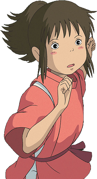 Spirited Away Chihiro Ogino Character PNG image