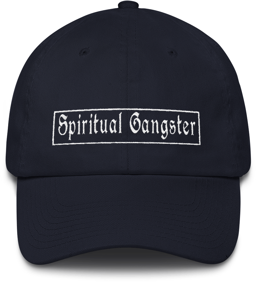 Spiritual Gangster Black Cap PNG image