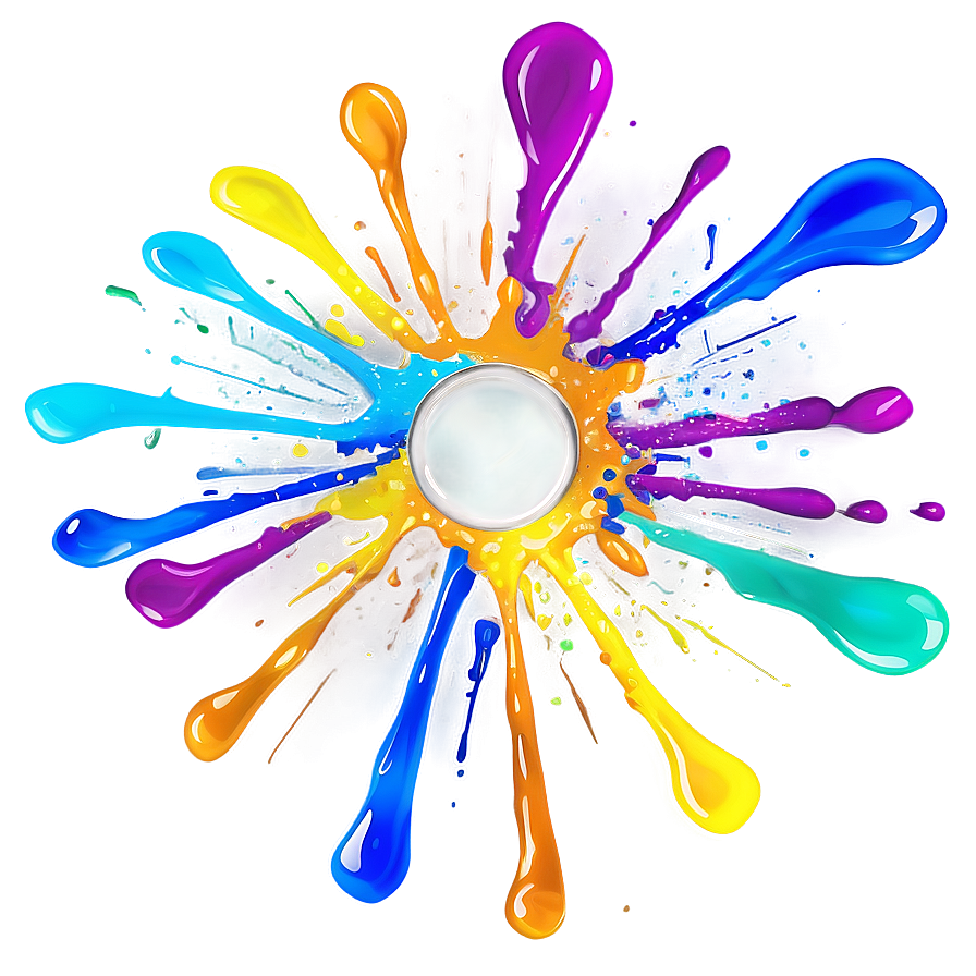 Splashed Paint Splat Png 06122024 PNG image