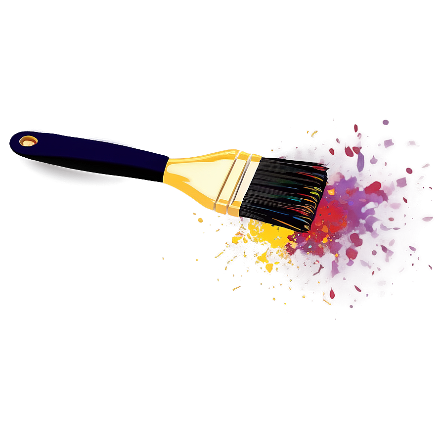 Splatter Paint Brush Stroke Png 06272024 PNG image