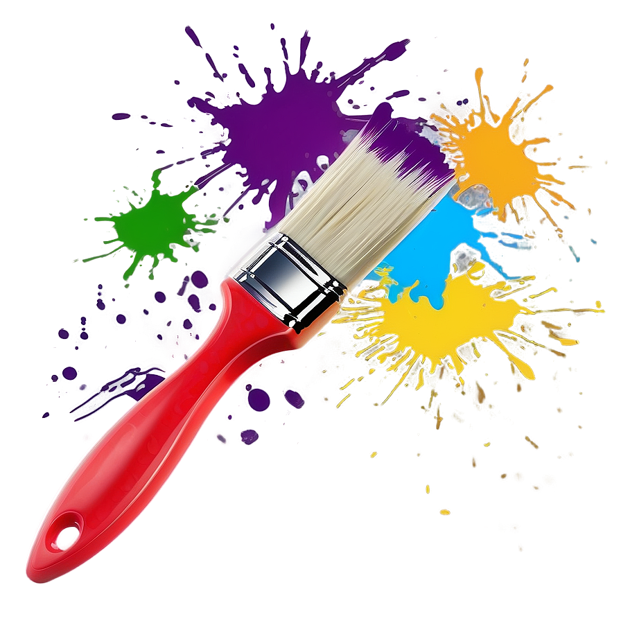 Splatter Paintbrush Splat Png Smj13 PNG image