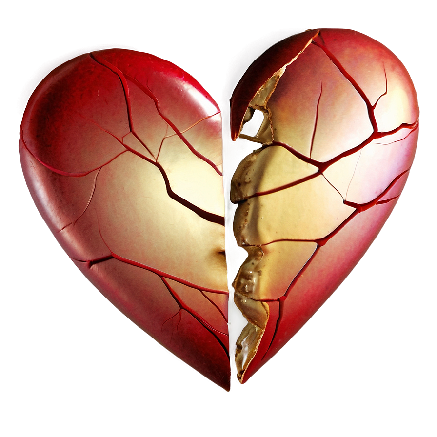 Split Heart Emoji Png Ytn PNG image