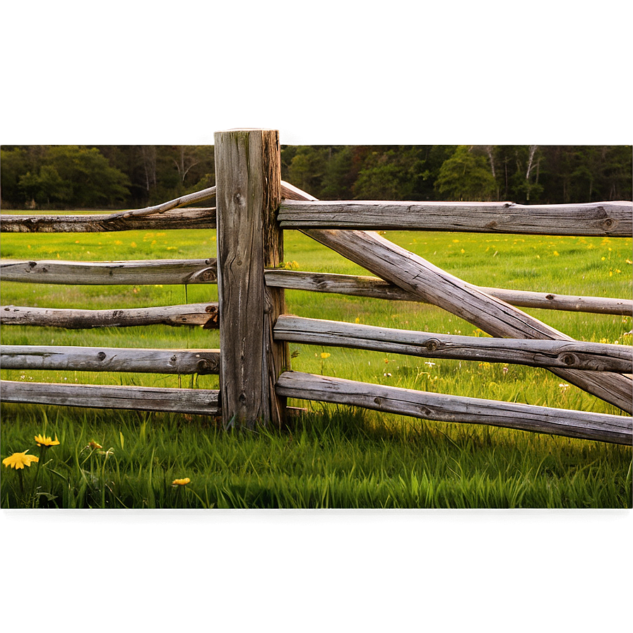 Split Rail Fence Png Clq PNG image