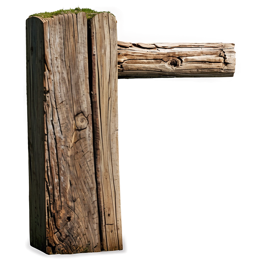 Split Wooden Post Png Utw67 PNG image