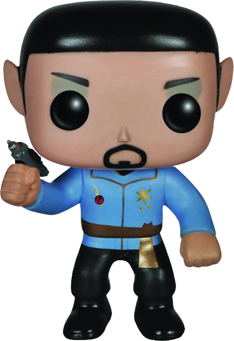 Spock Funko Pop Figure PNG image