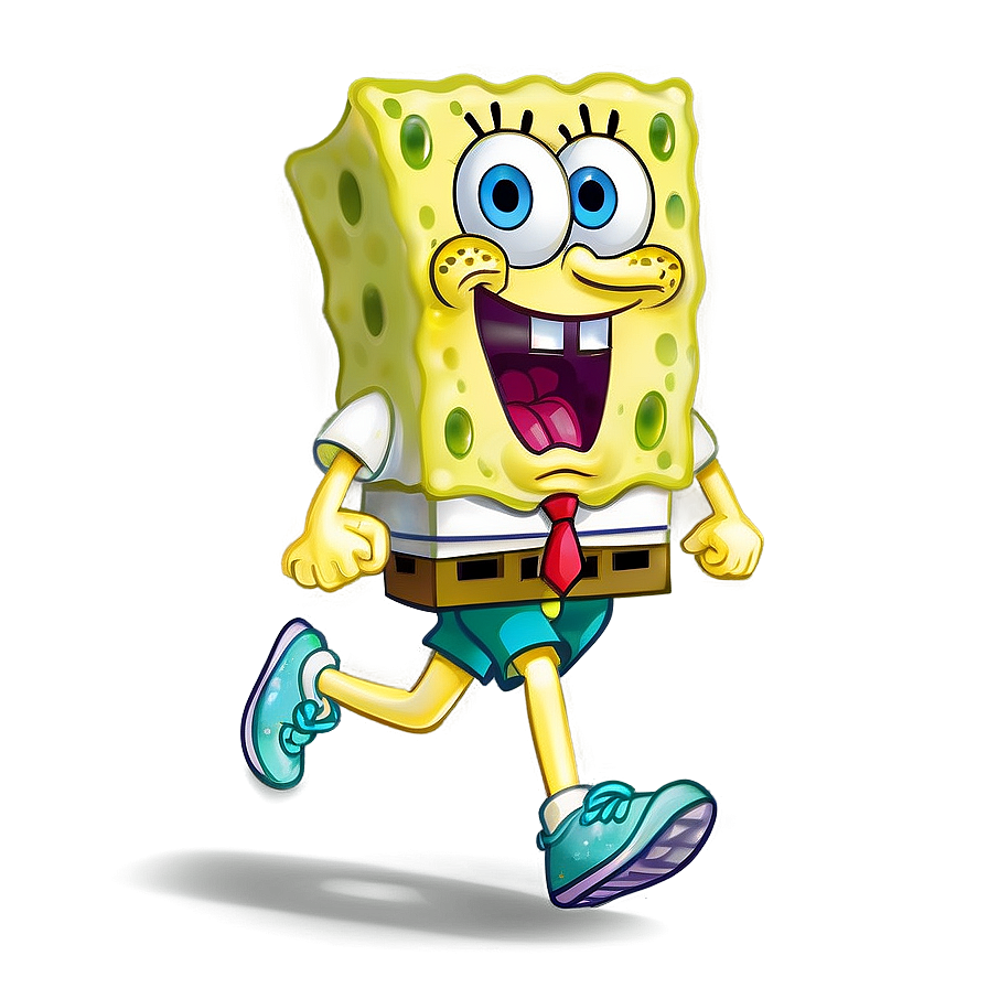 Spongebob Jogging Png 72 PNG image