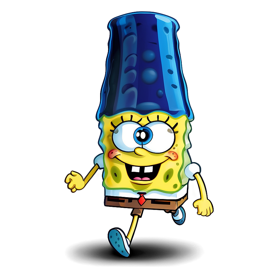 Spongebob Sprinting Png Uhu PNG image