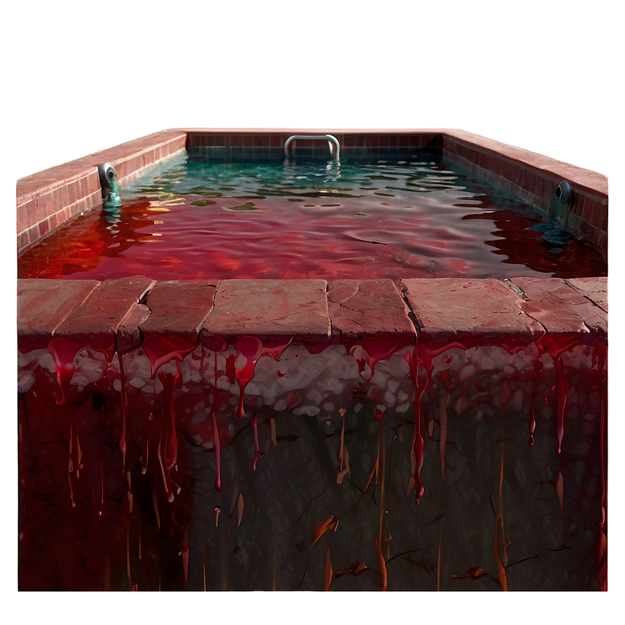 Spooky Blood Pool Png 06122024 PNG image