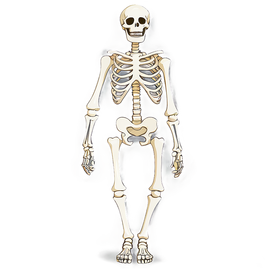 Spooky Cartoon Skeleton Png Fdx PNG image