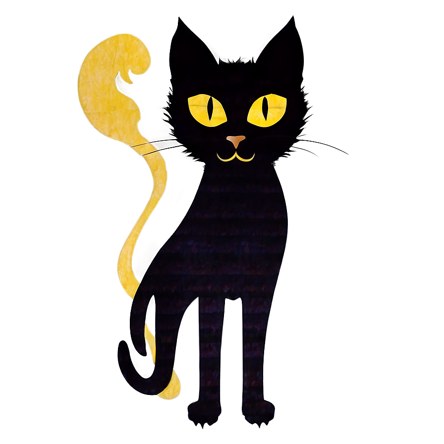 Spooky Cat Silhouette Png 13 PNG image