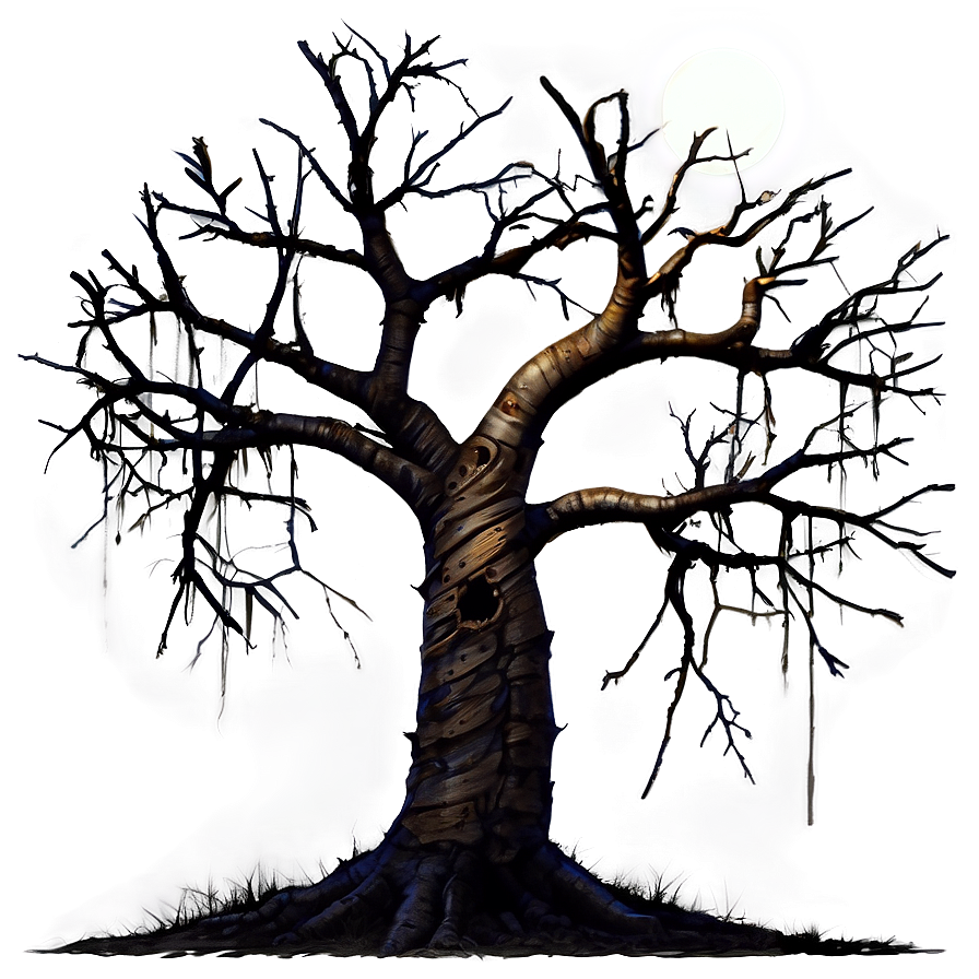 Spooky Dead Tree Png 16 PNG image