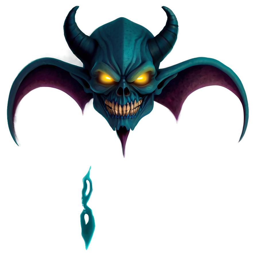 Spooky Demon Design Png Mgi17 PNG image