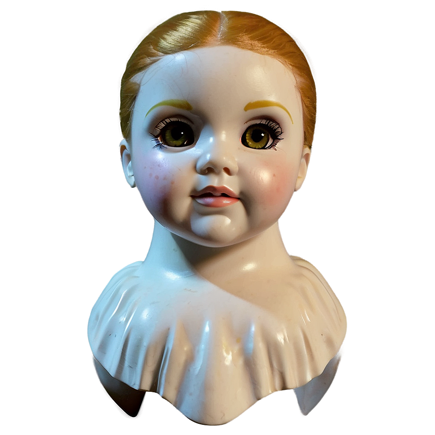 Spooky Doll Head Png 30 PNG image