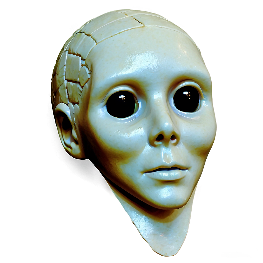 Spooky Doll Head Png Mue PNG image