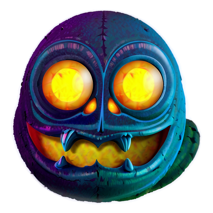 Spooky Halloween Monster Png 05232024 PNG image