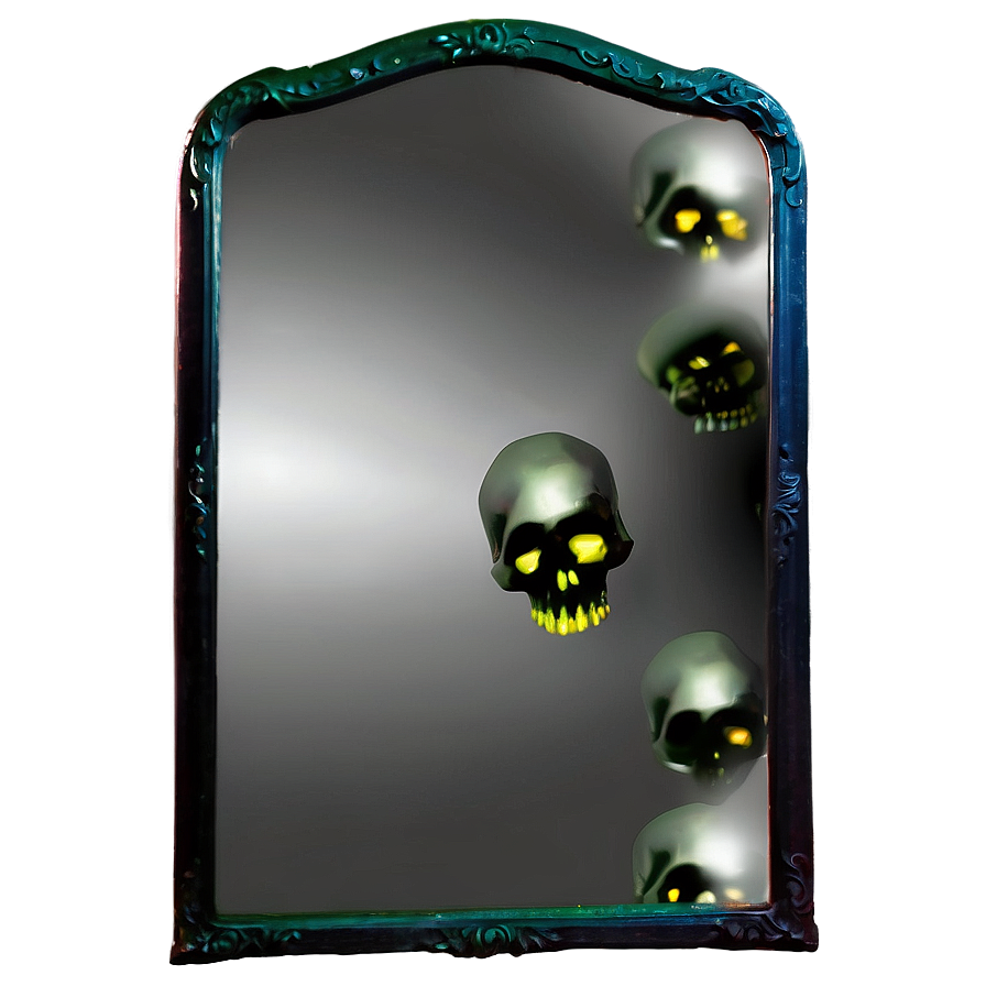 Spooky Haunted Mirror Png Upk55 PNG image