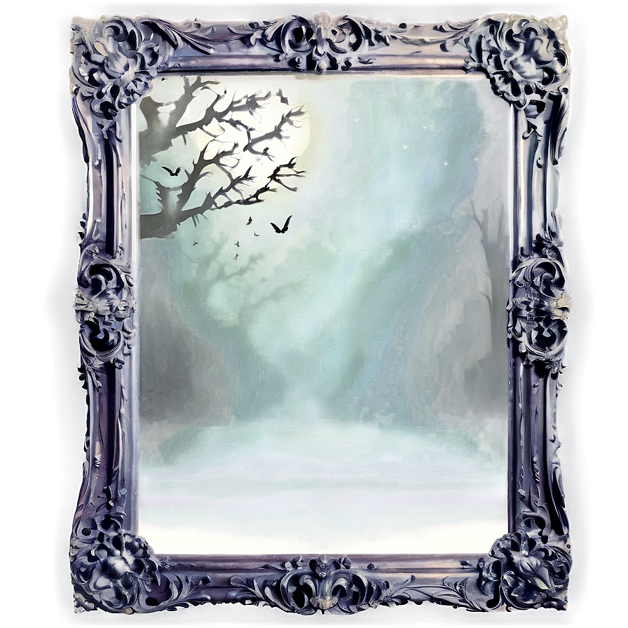 Spooky Haunted Mirror Png Wrs68 PNG image