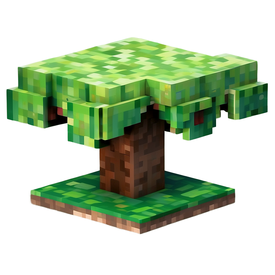 Spooky Minecraft Tree Png Jmy PNG image