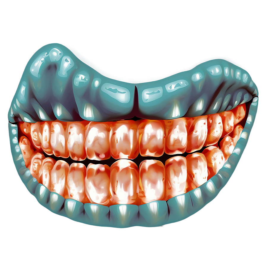 Spooky Mouth Drawing Png 80 PNG image