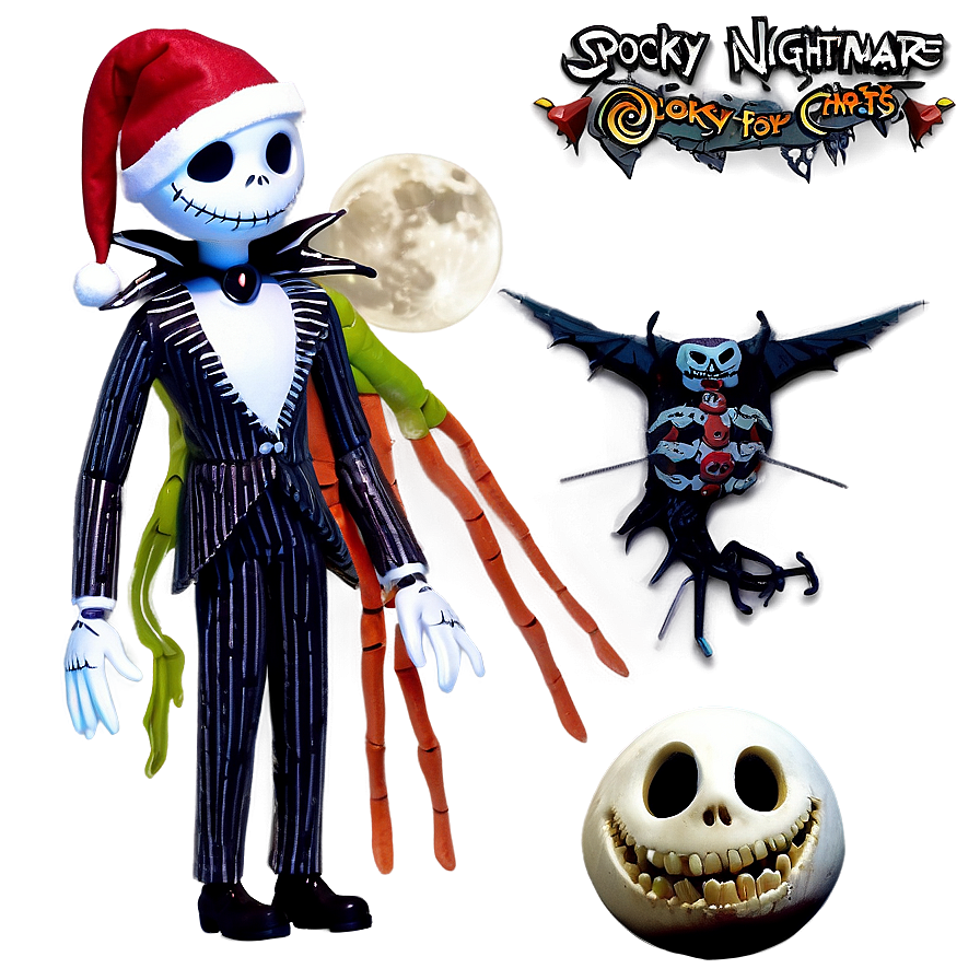 Spooky Nightmare Before Christmas Png 12 PNG image