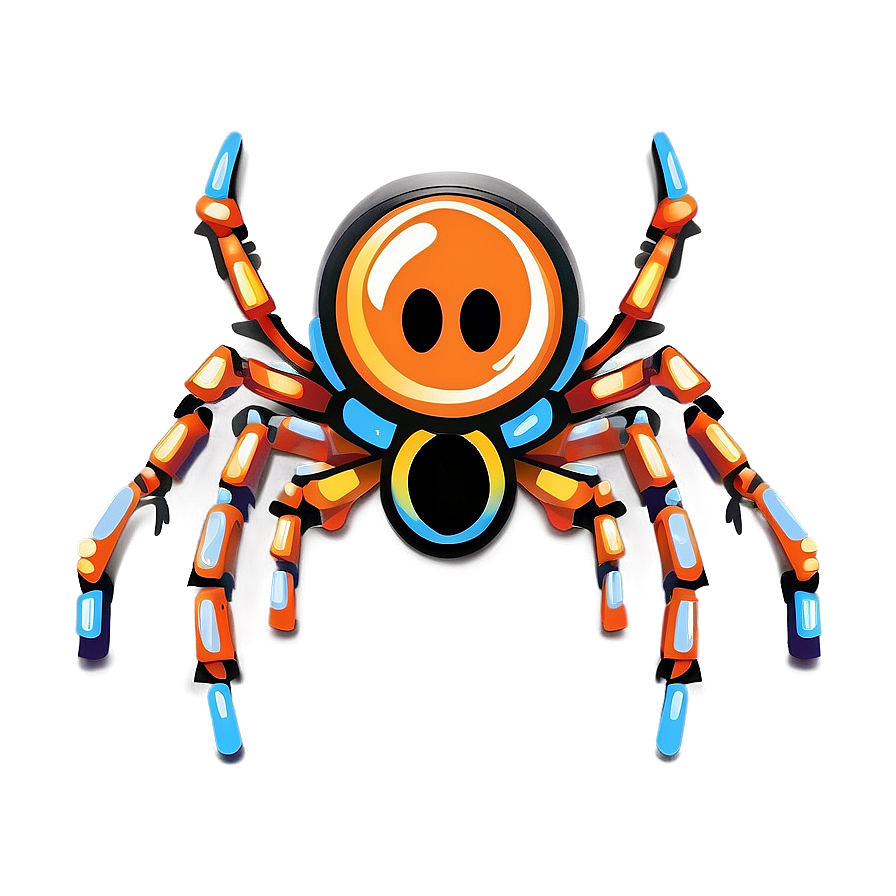 Spooky Spider Cartoon Png 06272024 PNG image