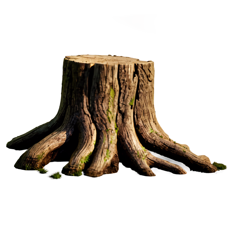 Spooky Tree Stump Png 06132024 PNG image