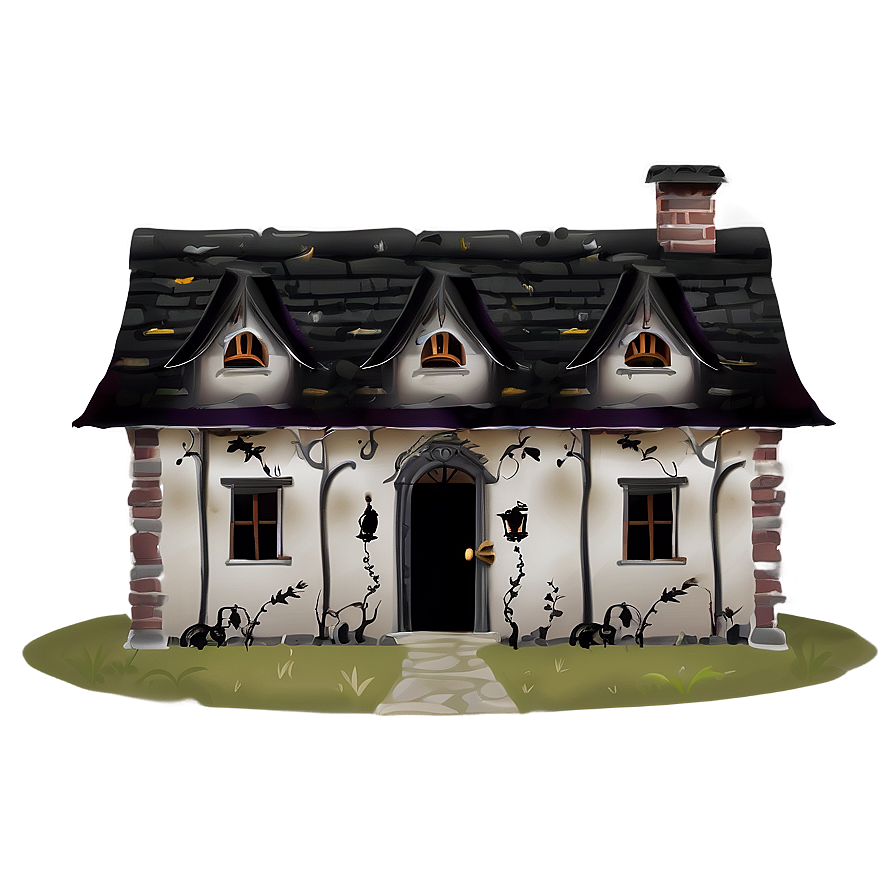 Spooky Witch House Png Pbk PNG image