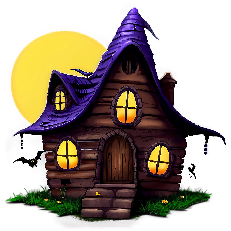 Spooky Witch House Png Xgq PNG image