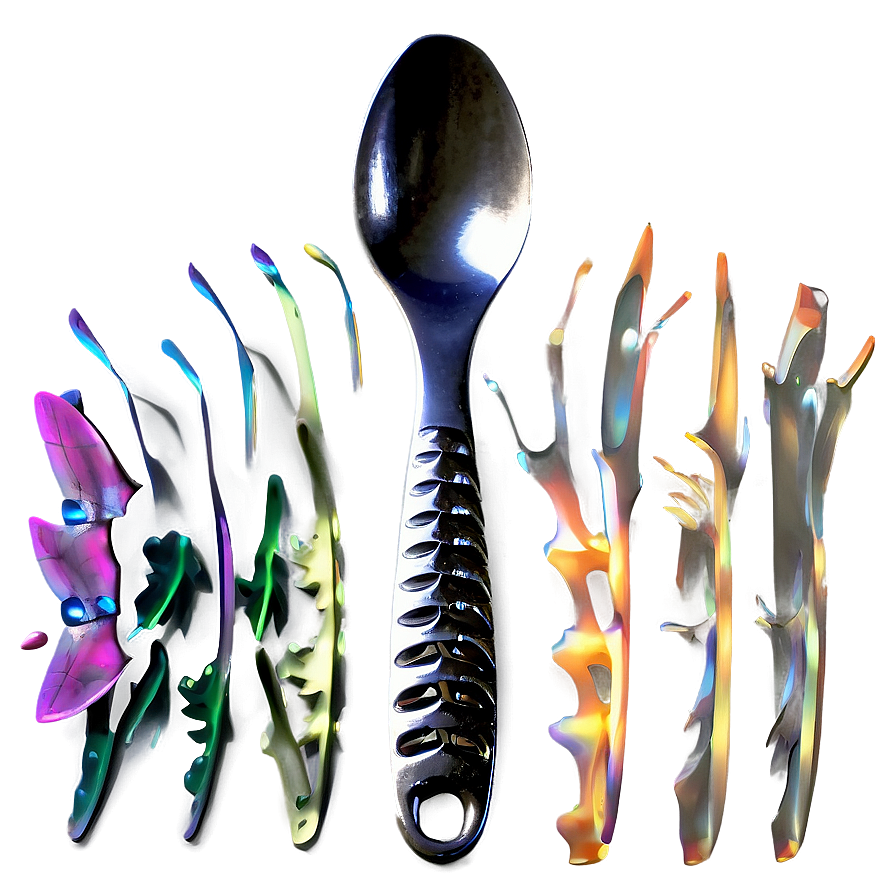 Spoon With Serrated Edge Png Nku58 PNG image