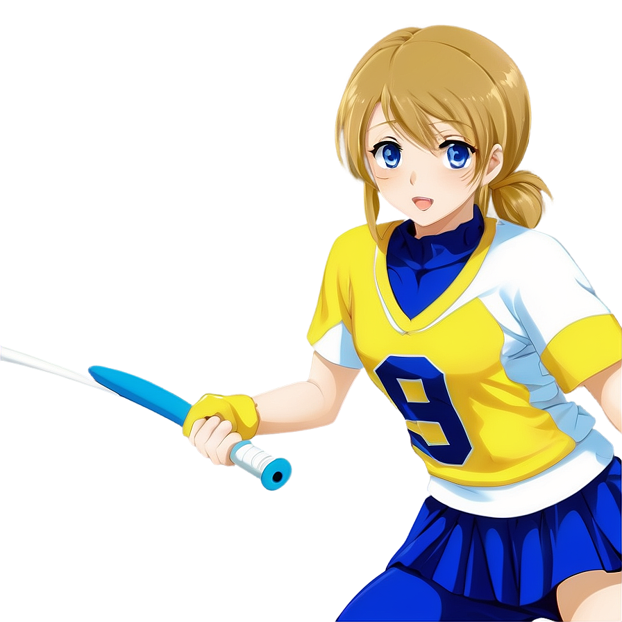 Sports Anime Girl Png 24 PNG image
