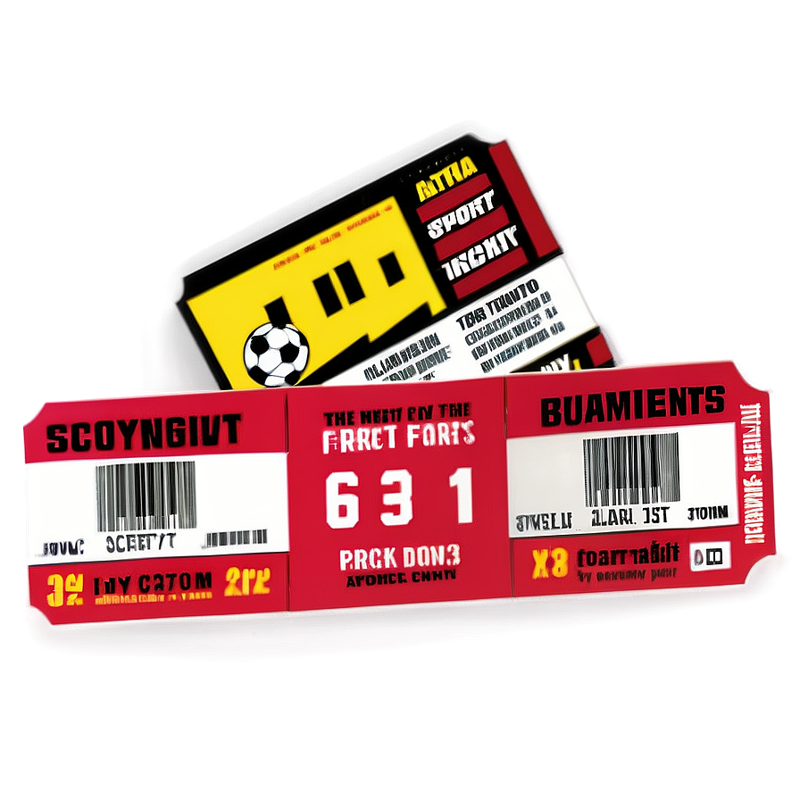 Sports Event Ticket Png Xdp17 PNG image