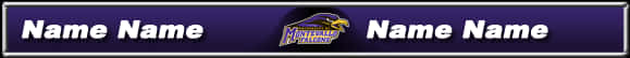 Sports Team Lower Third Graphic PNG image