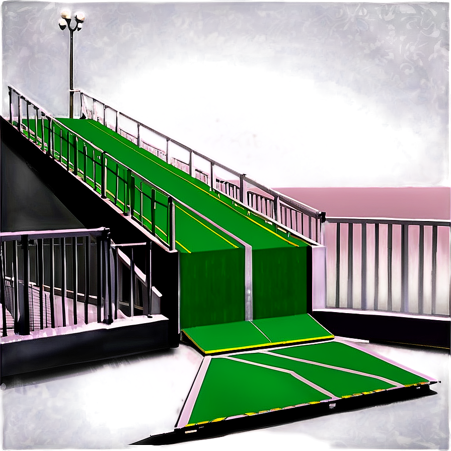 Sports Venue Ramp Access Png Yfv90 PNG image