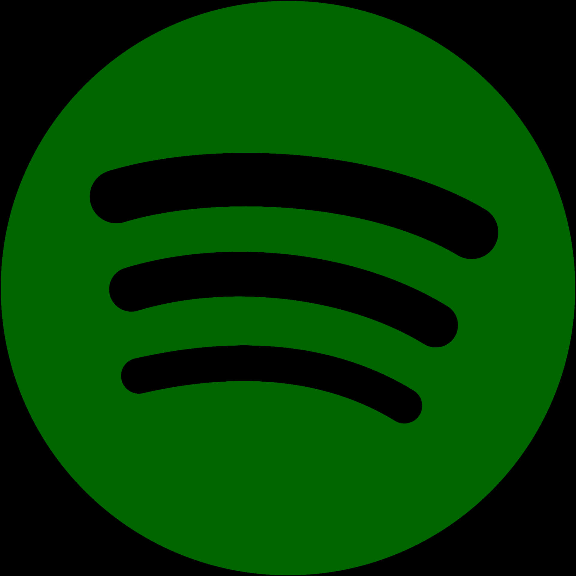 Spotify Logo Green Background PNG image