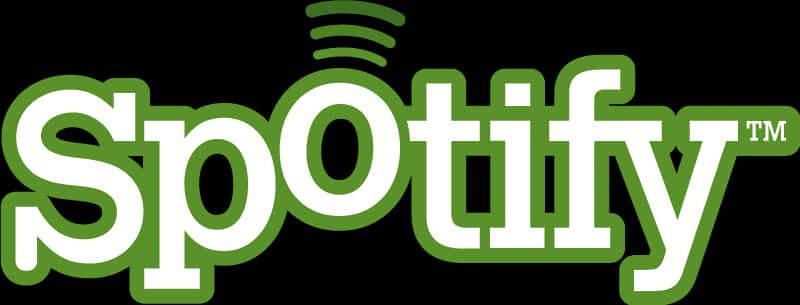 Spotify Logo Greenand White PNG image