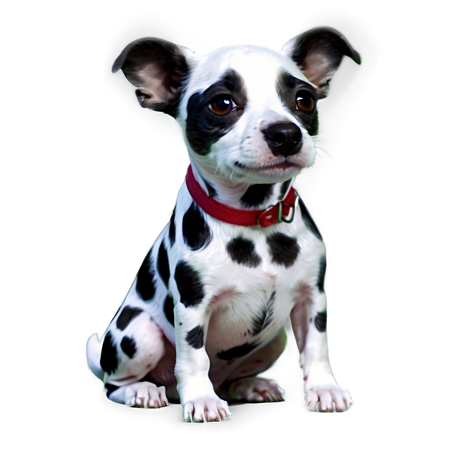 Spotted Small Dog Pattern Png 9 PNG image