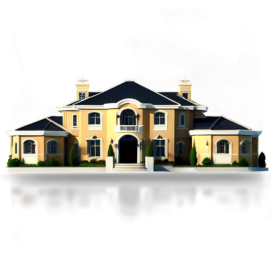 Sprawling Mansion Estate Png 80 PNG image