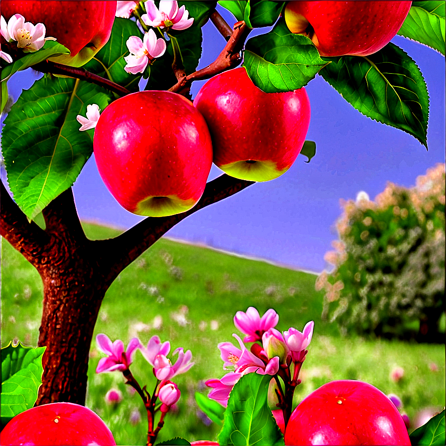 Spring Apple Tree Png Rkp59 PNG image