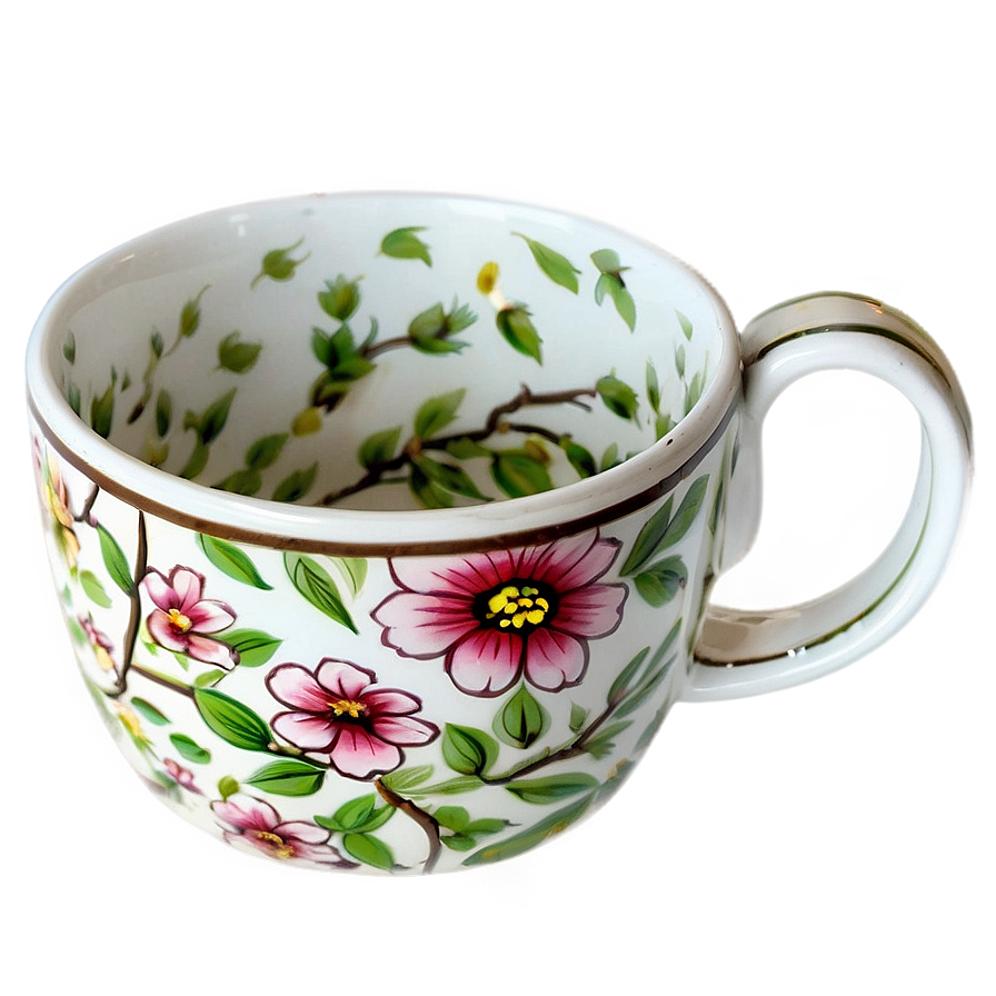 Spring Blossom Mug Png 05242024 PNG image