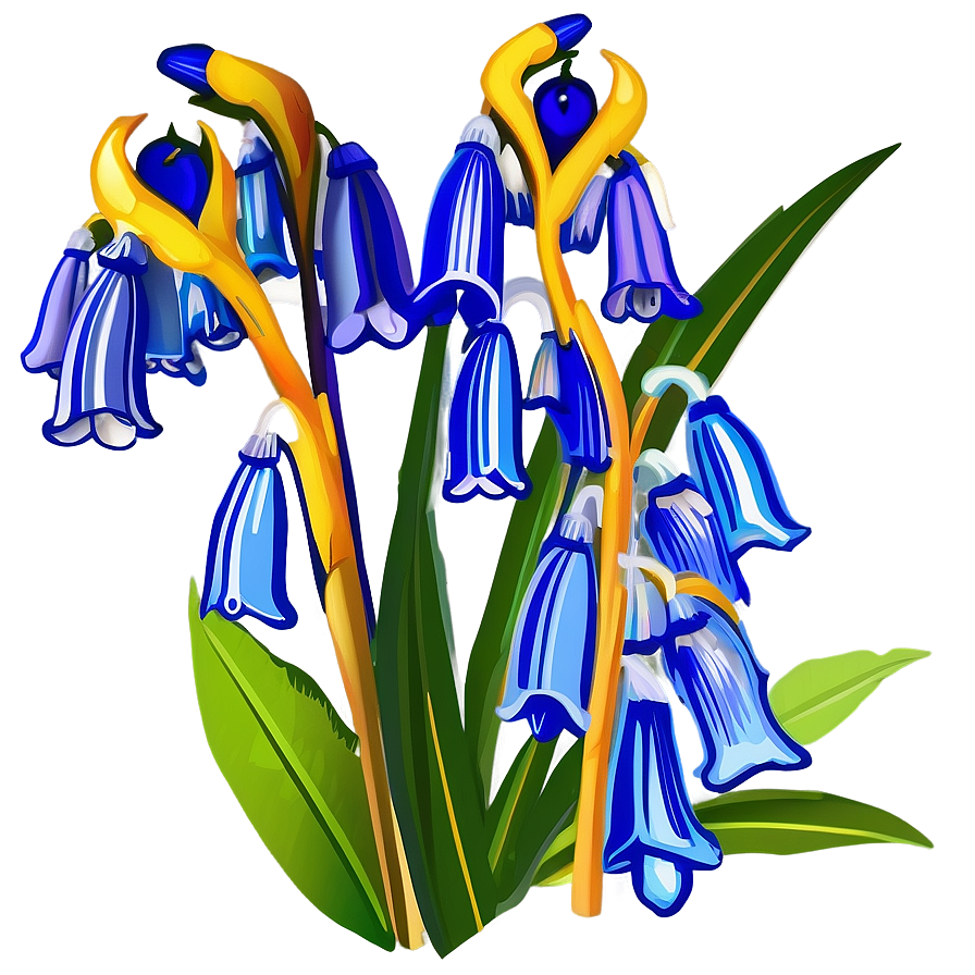 Spring Bluebell Flower Png Huh23 PNG image