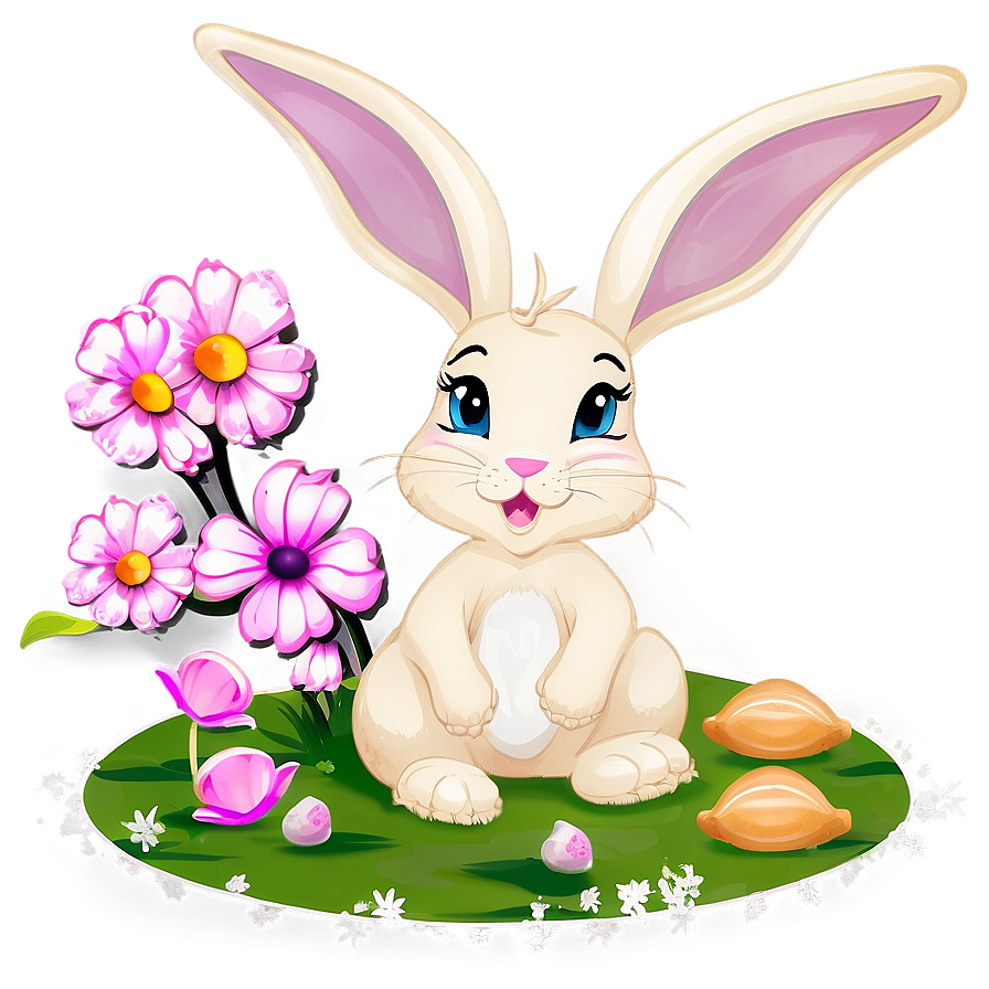 Spring Bunny Png 34 PNG image