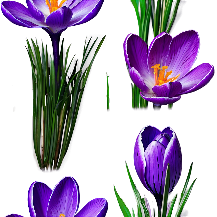 Spring Crocus Flower Png 20 PNG image